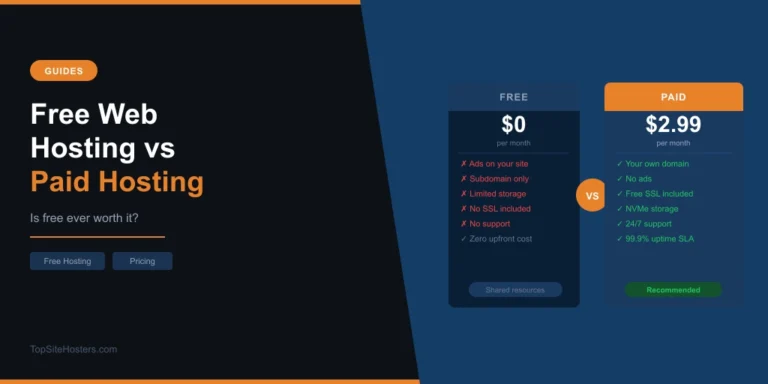 Free vs Paid Hosting