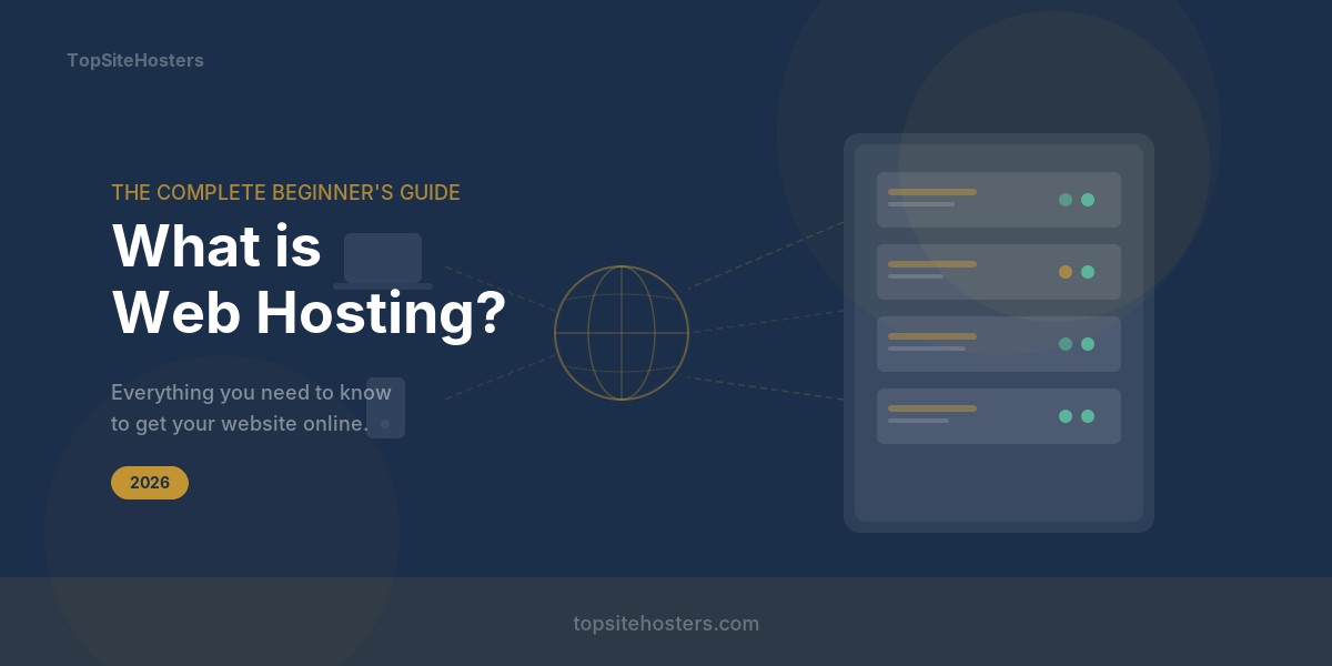 What is Web Hosting? The Complete Beginner’s Guide (2026)