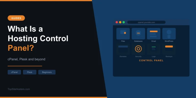 Web hosting control panels