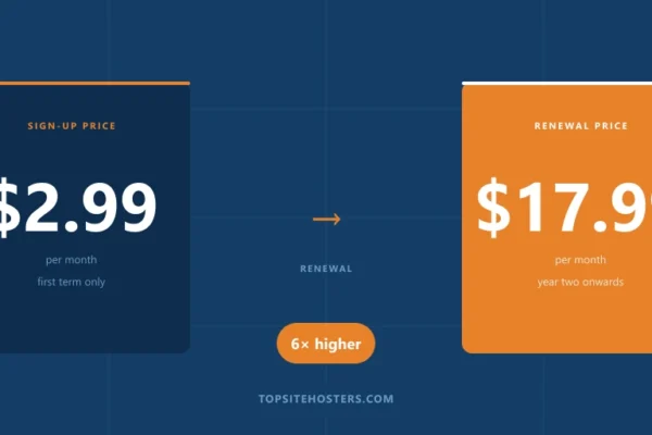 Why hosting renewal prices are so much higher