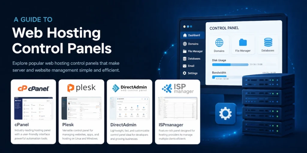 Web hosting control panels