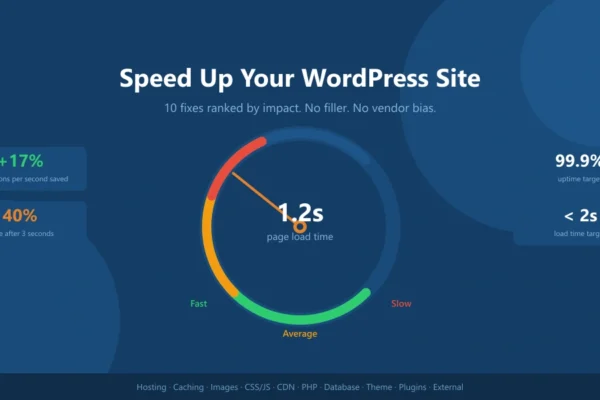 Speed up your Wordpress