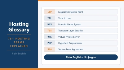 Web Hosting Glossary