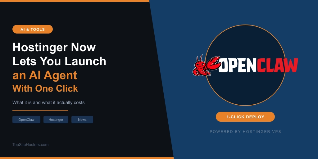 Hostinger's one click OpenClaw