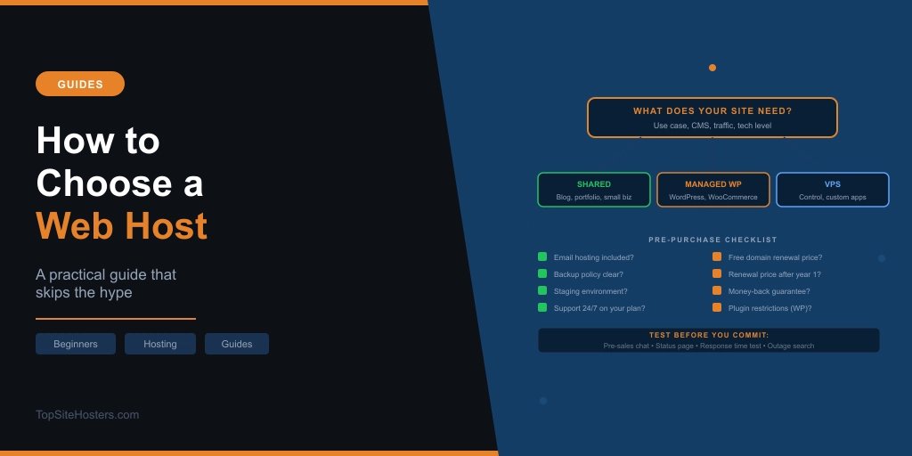 How to Choose a Web Host?