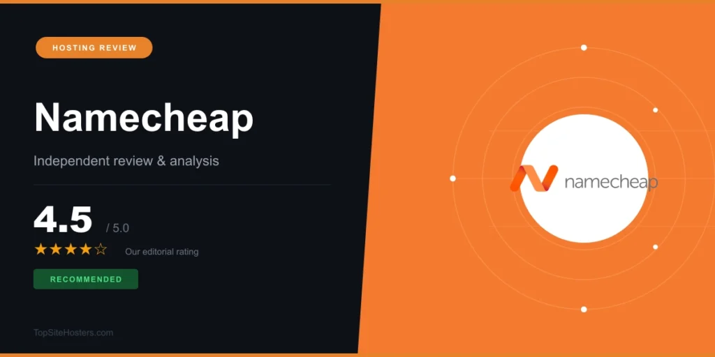 Namecheap featured image