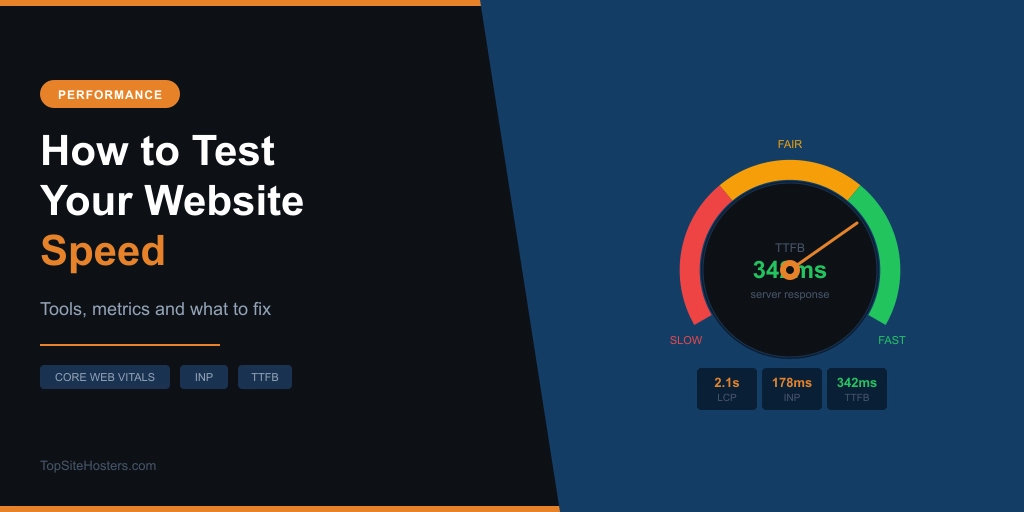 How to test website speed image