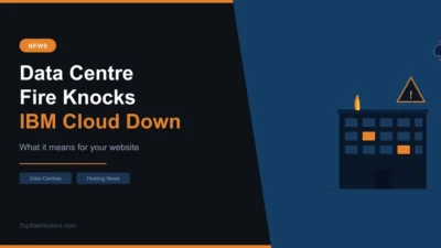 A Data Centre Caught Fire in the Netherlands.