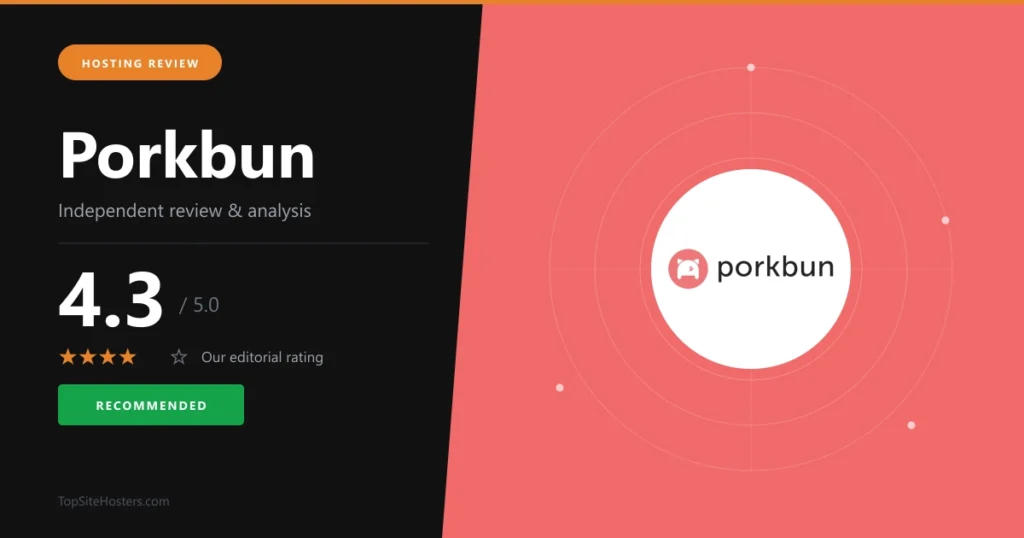 Porkbun domains and hosting