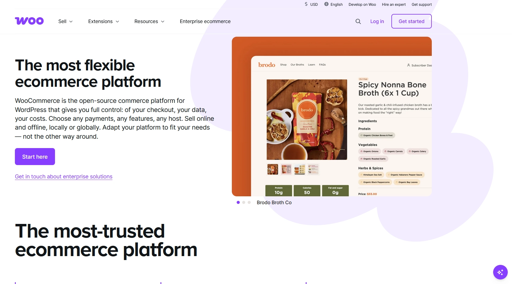 Woocommerce website