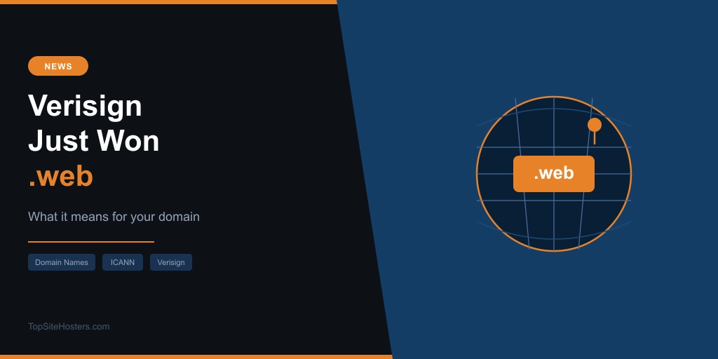 Verisign won .web extension