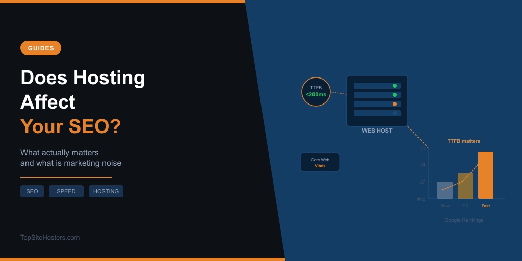 Does web hosting affect SEO?