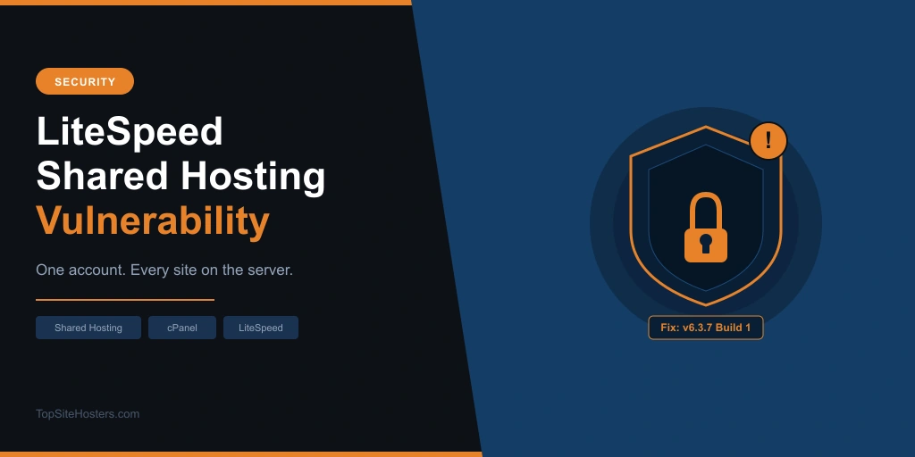 Litespeed shared hosting vulnerability