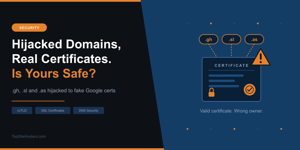 ccTLD registry hijack header