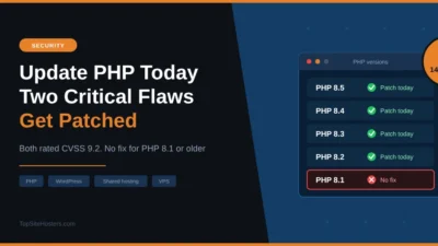 Update PHP Today: Two Critical Flaws Get Patched on 21 October 2026